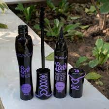 HudaMoji Princess Sculpted Volume Mascara and Black Liner Pack 2in1