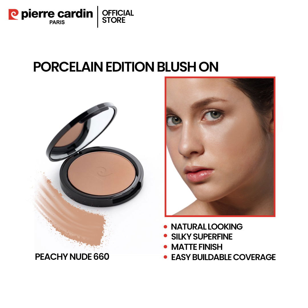 Pierre Cardin Paris Porcelain Edition Blush On Peachy Nude 660