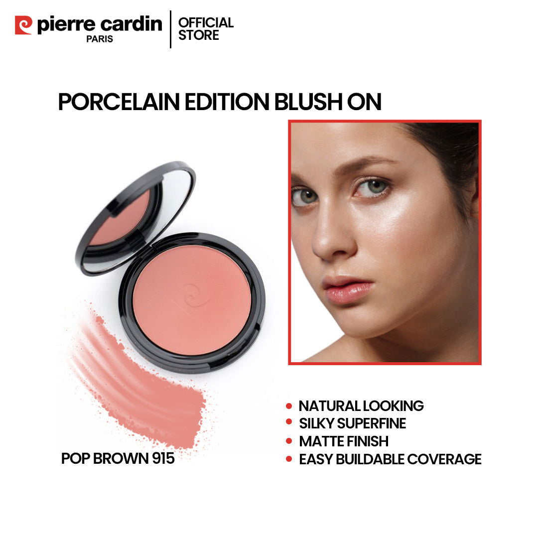 Pierre Cardin Paris Porcelain Edition Blush On Pop Brown 914