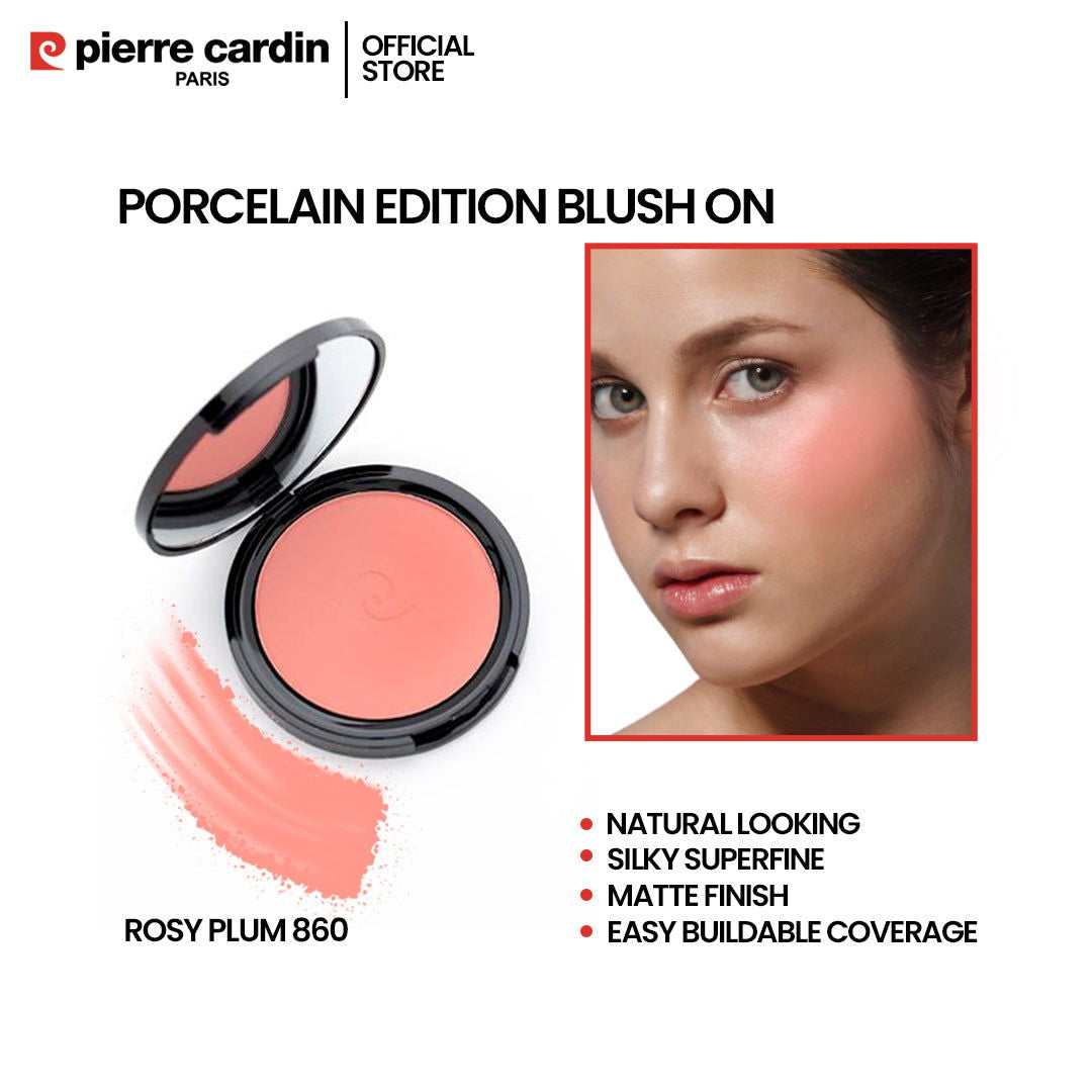 Pierre Cardin Paris Porcelain Edition Blush On Rosy Plum 860