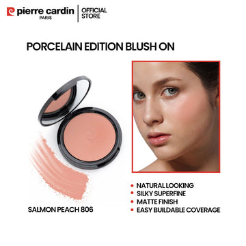 Pierre Cardin Paris Porcelain Edition Blush On Salmon Peach 806