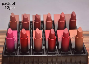 Huda Matte  12 Pcs Bullet Lipstick Set